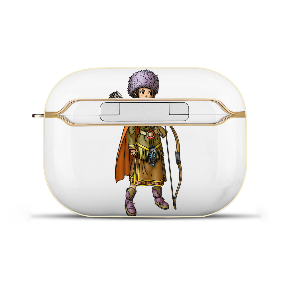 （画像用） ドラゴンクエスト Doragon Kuesuto Dragon Quest 【AirPods Pro用】ハードシェル保護ケース｜耐衝撃・防指紋・カラビナ付き商品仕様