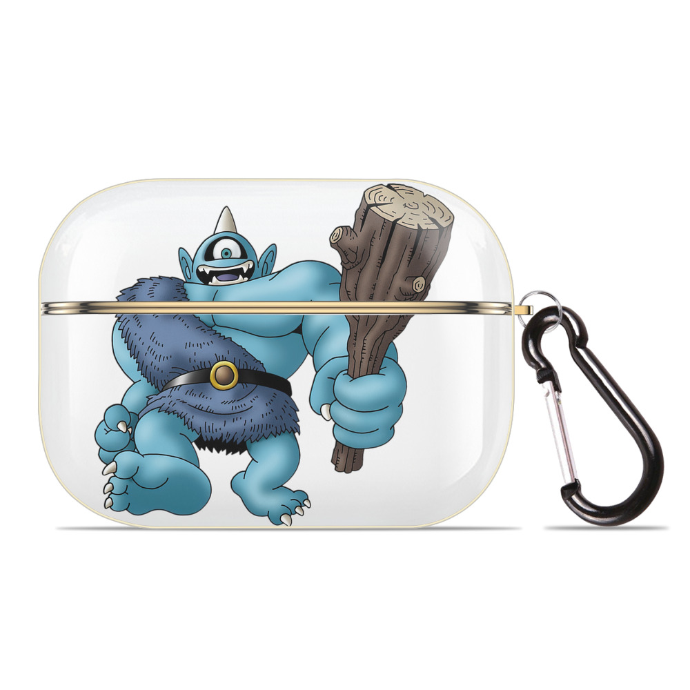 （画像用） ドラゴンクエスト Doragon Kuesuto Dragon Quest 【AirPods Pro用】ハードシェル保護ケース｜耐衝撃・防指紋・カラビナ付き商品仕様