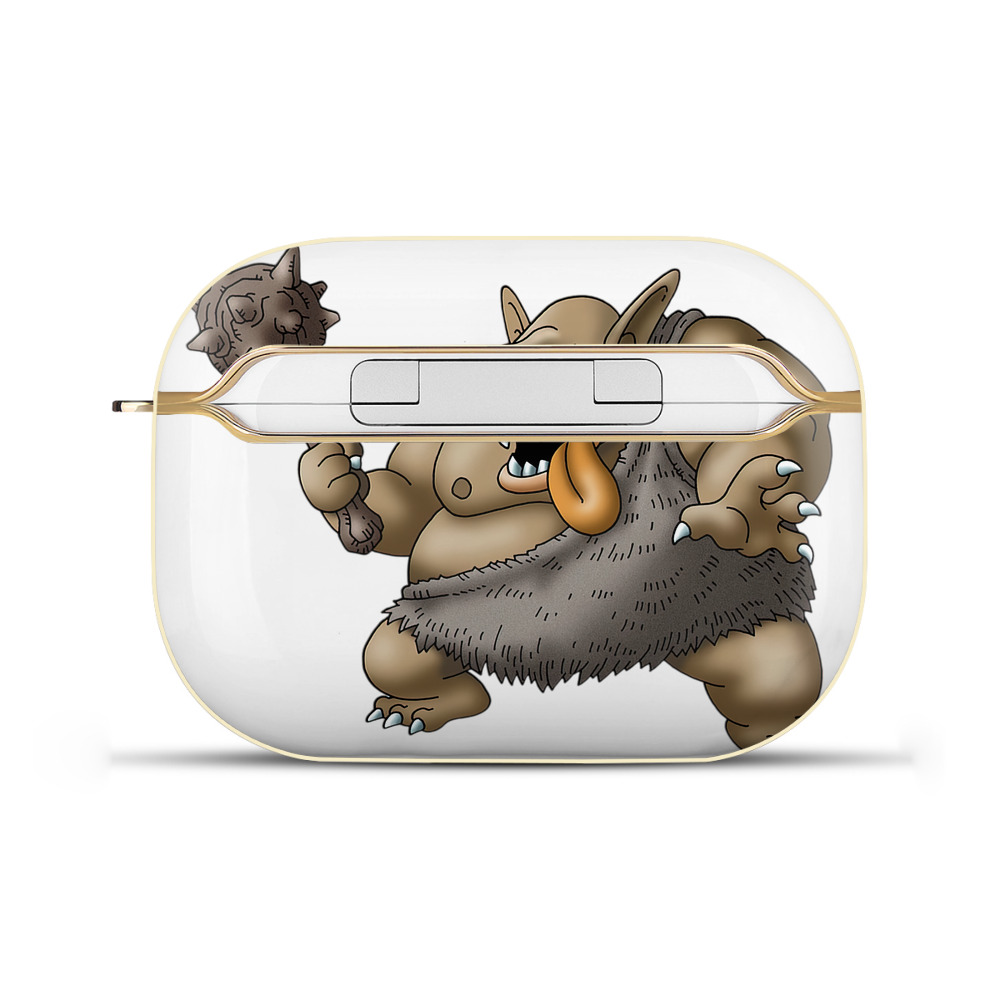 （画像用） ドラゴンクエスト Doragon Kuesuto Dragon Quest 【AirPods Pro用】ハードシェル保護ケース｜耐衝撃・防指紋・カラビナ付き商品仕様