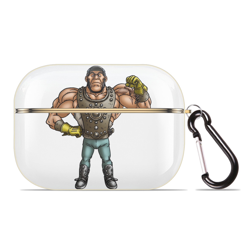 （画像用） ドラゴンクエスト Doragon Kuesuto Dragon Quest 【AirPods Pro用】ハードシェル保護ケース｜耐衝撃・防指紋・カラビナ付き商品仕様