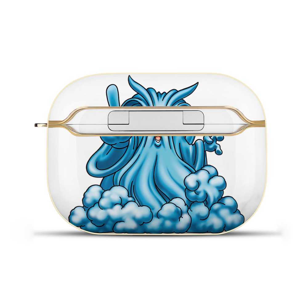 （画像用） ドラゴンクエスト Doragon Kuesuto Dragon Quest 【AirPods Pro用】ハードシェル保護ケース｜耐衝撃・防指紋・カラビナ付き商品仕様