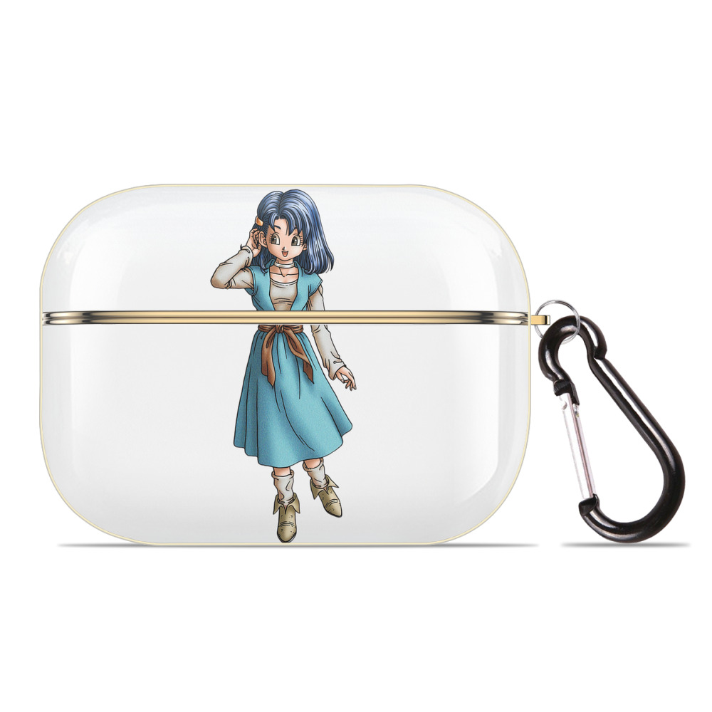 （画像用） ドラゴンクエスト Doragon Kuesuto Dragon Quest 【AirPods Pro用】ハードシェル保護ケース｜耐衝撃・防指紋・カラビナ付き商品仕様