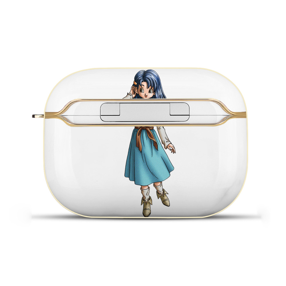 （画像用） ドラゴンクエスト Doragon Kuesuto Dragon Quest 【AirPods Pro用】ハードシェル保護ケース｜耐衝撃・防指紋・カラビナ付き商品仕様