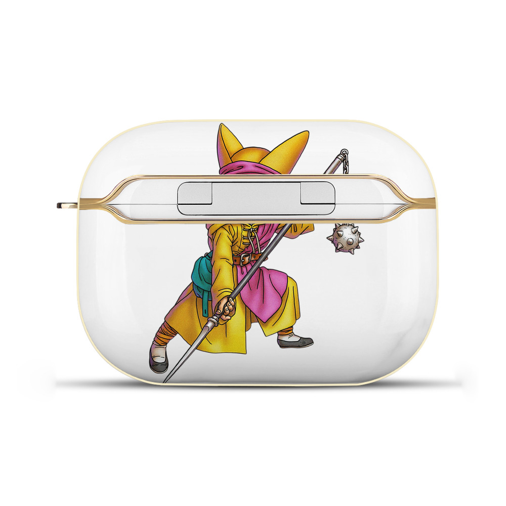 （画像用） ドラゴンクエスト Doragon Kuesuto Dragon Quest 【AirPods Pro用】ハードシェル保護ケース｜耐衝撃・防指紋・カラビナ付き商品仕様