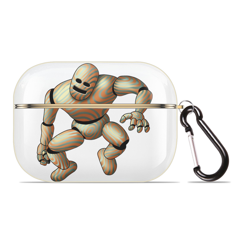 （画像用） ドラゴンクエスト Doragon Kuesuto Dragon Quest 【AirPods Pro用】ハードシェル保護ケース｜耐衝撃・防指紋・カラビナ付き商品仕様