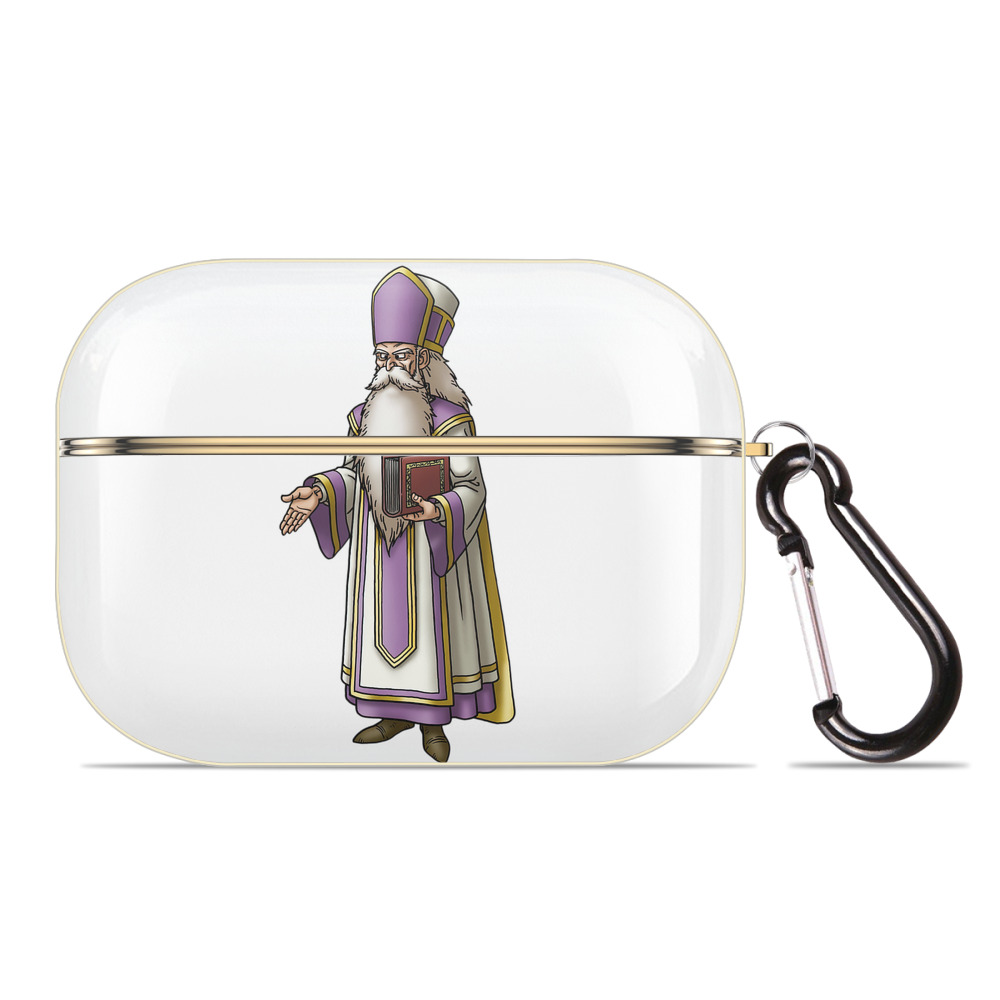 （画像用） ドラゴンクエスト Doragon Kuesuto Dragon Quest 【AirPods Pro用】ハードシェル保護ケース｜耐衝撃・防指紋・カラビナ付き商品仕様