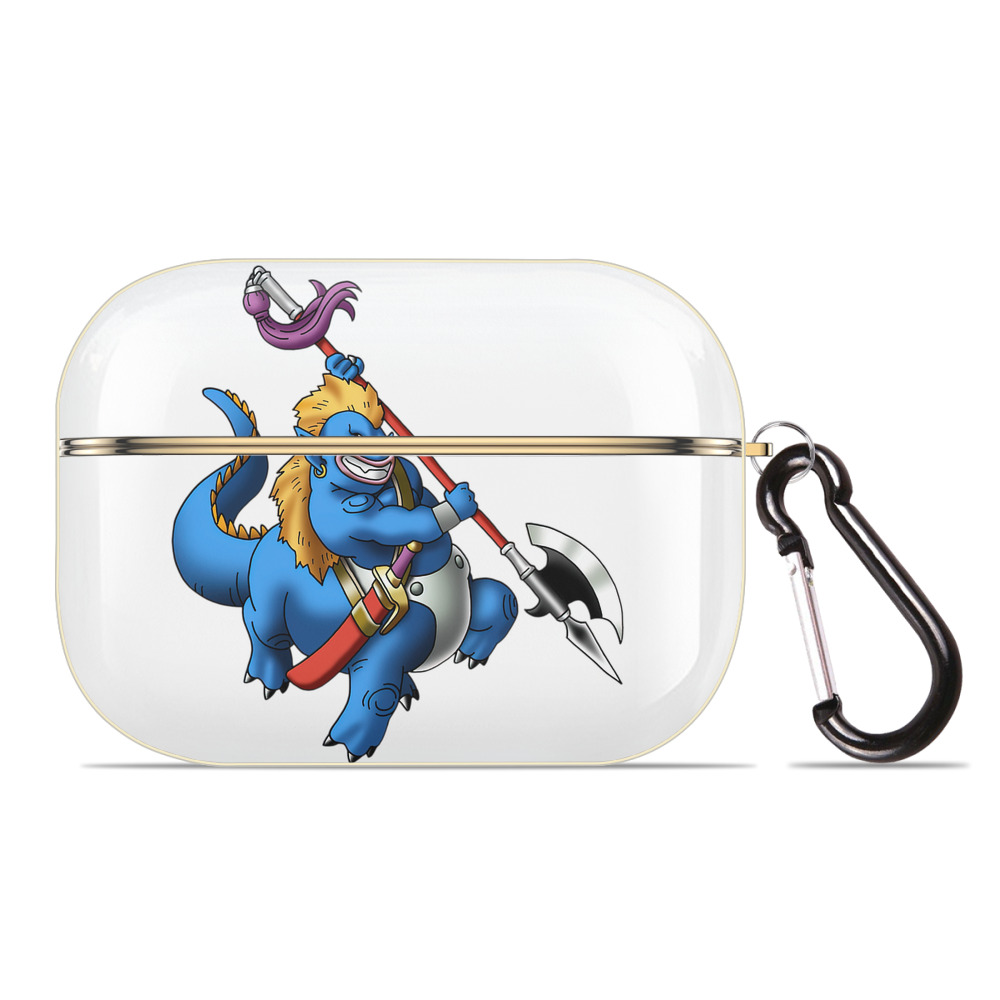 （画像用） ドラゴンクエスト Doragon Kuesuto Dragon Quest 【AirPods Pro用】ハードシェル保護ケース｜耐衝撃・防指紋・カラビナ付き商品仕様