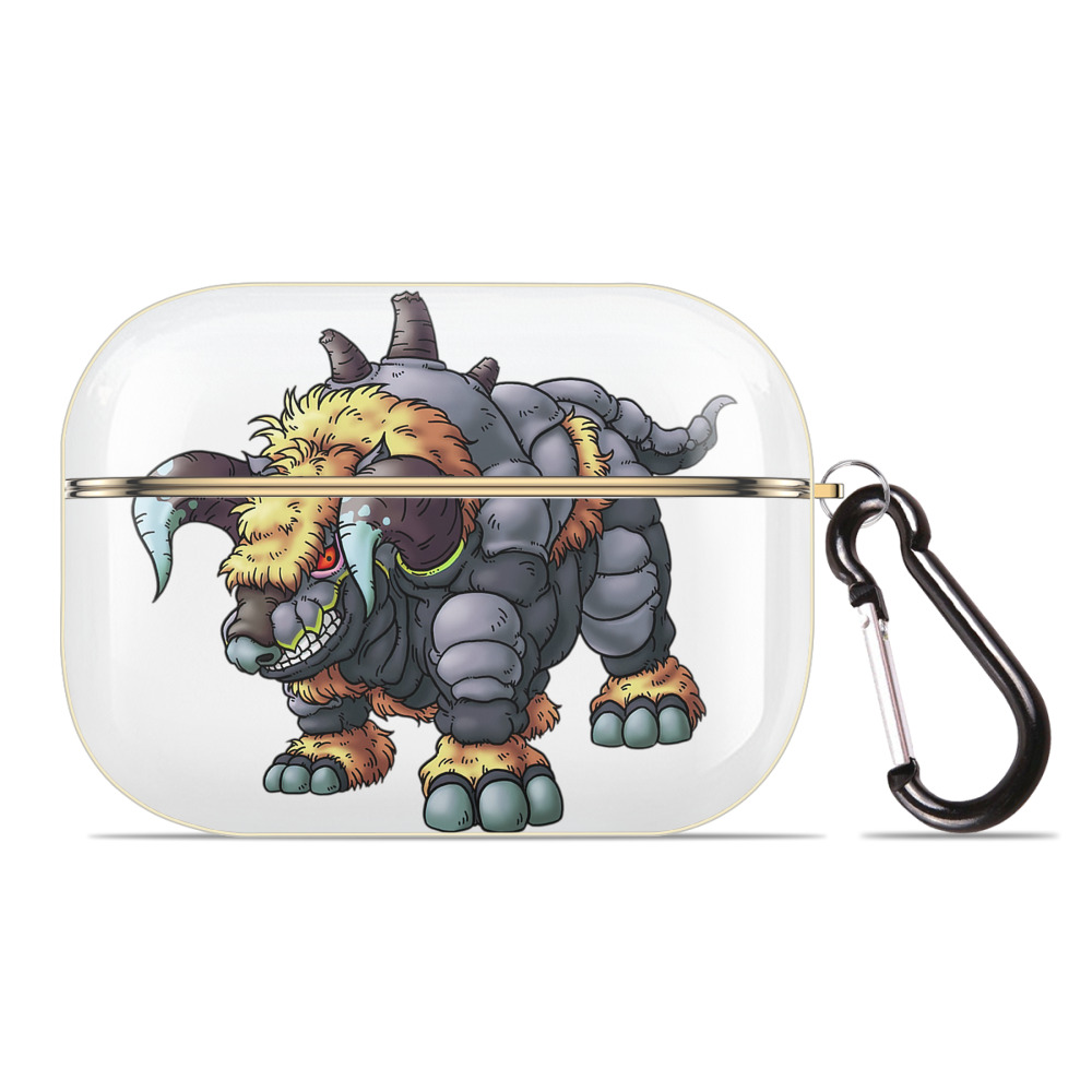 （画像用） ドラゴンクエスト Doragon Kuesuto Dragon Quest 【AirPods Pro用】ハードシェル保護ケース｜耐衝撃・防指紋・カラビナ付き商品仕様