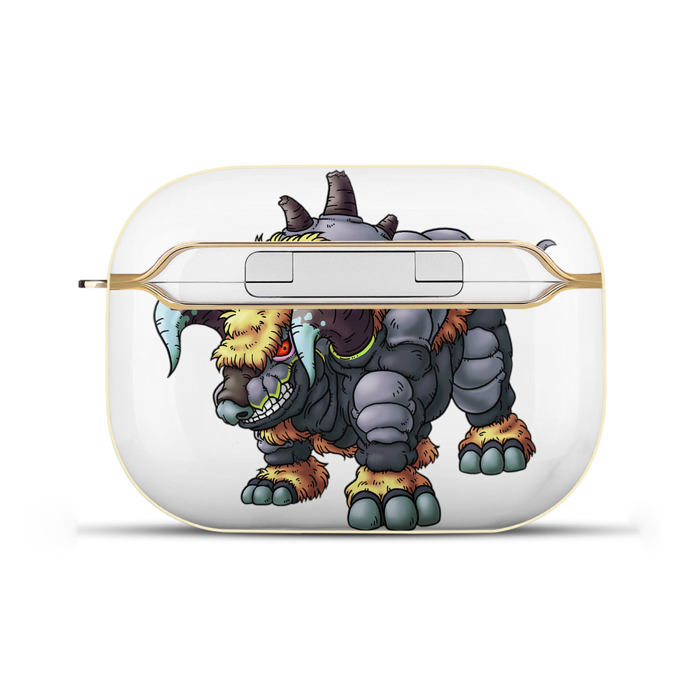 （画像用） ドラゴンクエスト Doragon Kuesuto Dragon Quest 【AirPods Pro用】ハードシェル保護ケース｜耐衝撃・防指紋・カラビナ付き商品仕様