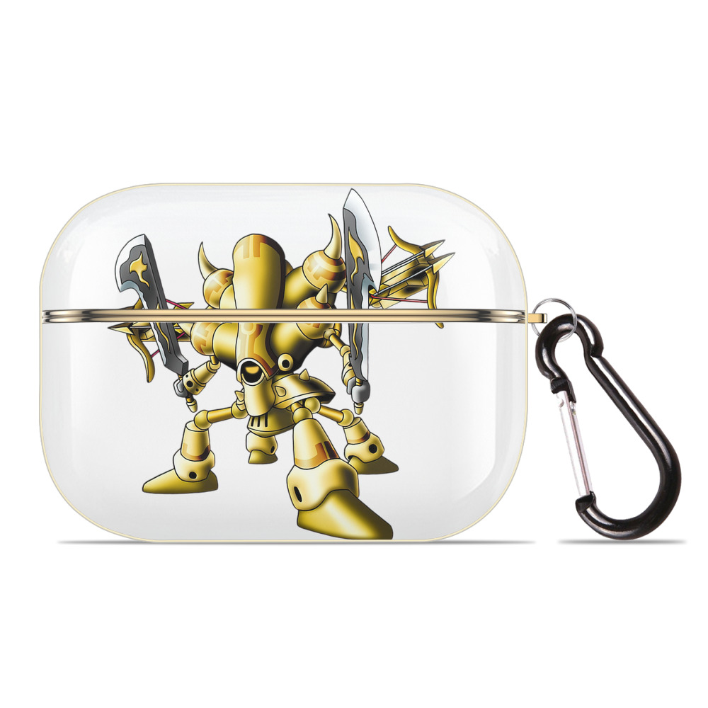 （画像用） ドラゴンクエスト Doragon Kuesuto Dragon Quest 【AirPods Pro用】ハードシェル保護ケース｜耐衝撃・防指紋・カラビナ付き商品仕様