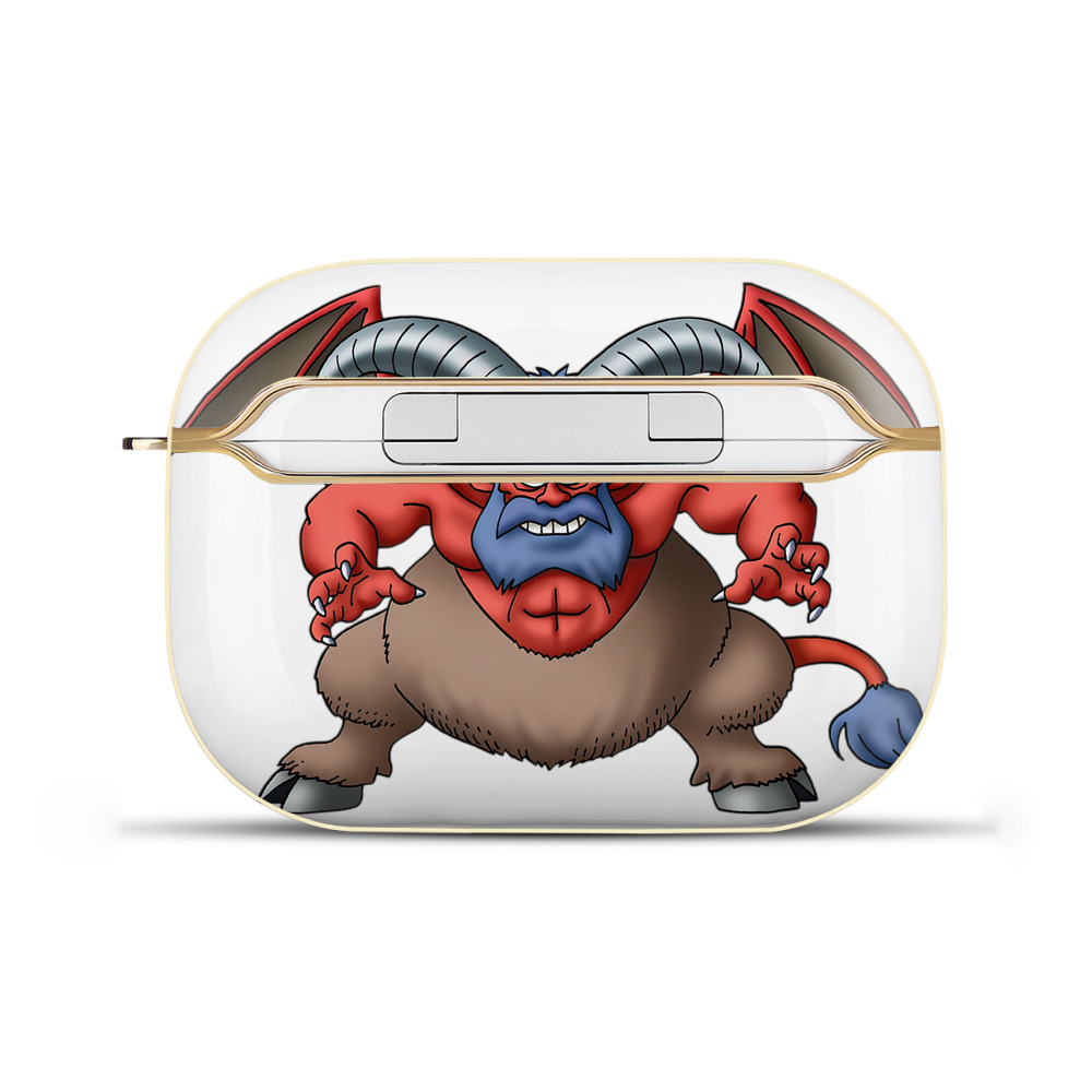 （画像用） ドラゴンクエスト Doragon Kuesuto Dragon Quest 【AirPods Pro用】ハードシェル保護ケース｜耐衝撃・防指紋・カラビナ付き商品仕様