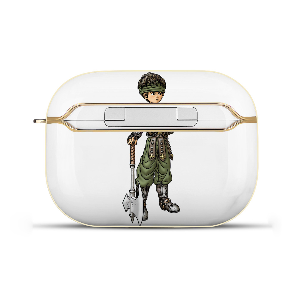 （画像用） ドラゴンクエスト Doragon Kuesuto Dragon Quest 【AirPods Pro用】ハードシェル保護ケース｜耐衝撃・防指紋・カラビナ付き商品仕様