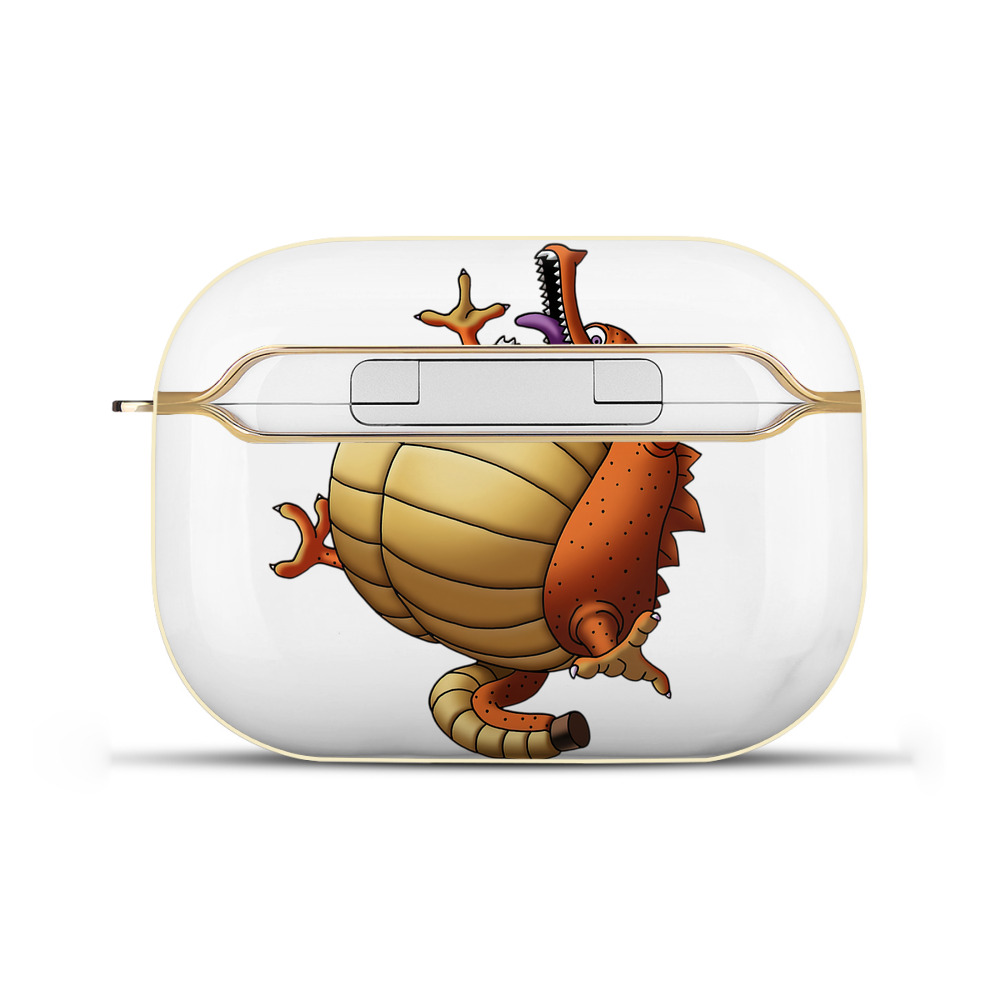 （画像用） ドラゴンクエスト Doragon Kuesuto Dragon Quest 【AirPods Pro用】ハードシェル保護ケース｜耐衝撃・防指紋・カラビナ付き商品仕様