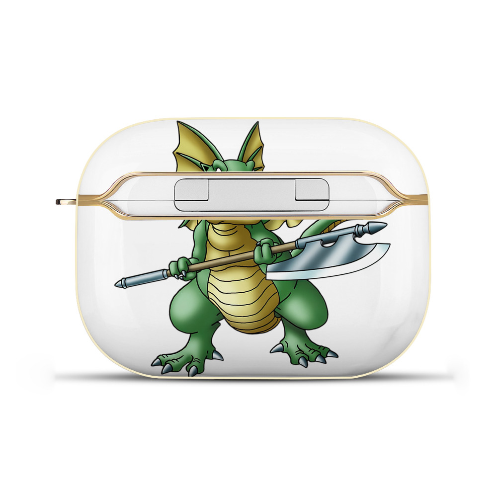 （画像用） ドラゴンクエスト Doragon Kuesuto Dragon Quest 【AirPods Pro用】ハードシェル保護ケース｜耐衝撃・防指紋・カラビナ付き商品仕様