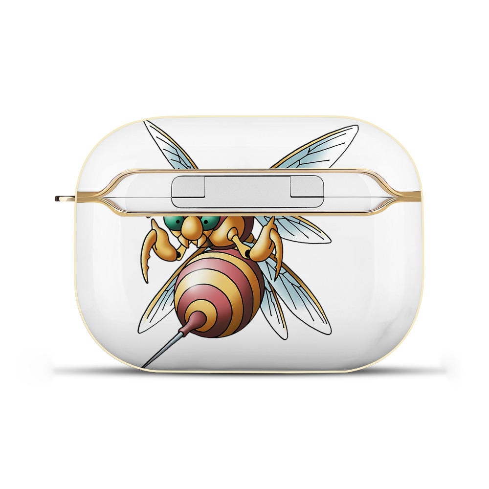 （画像用） ドラゴンクエスト Doragon Kuesuto Dragon Quest 【AirPods Pro用】ハードシェル保護ケース｜耐衝撃・防指紋・カラビナ付き商品仕様