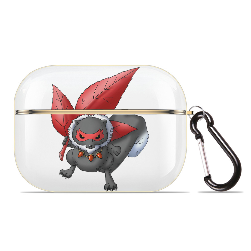 （画像用） ドラゴンクエスト Doragon Kuesuto Dragon Quest 【AirPods Pro用】ハードシェル保護ケース｜耐衝撃・防指紋・カラビナ付き商品仕様