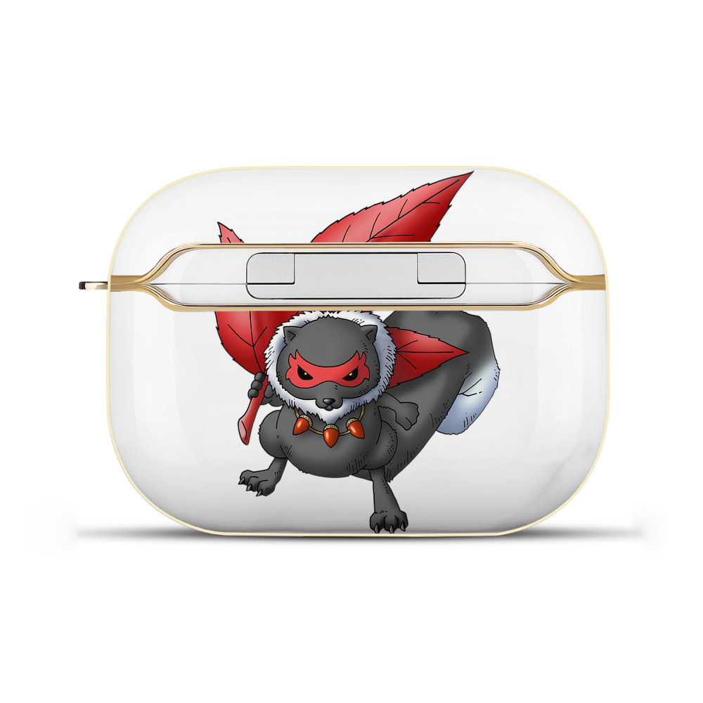 （画像用） ドラゴンクエスト Doragon Kuesuto Dragon Quest 【AirPods Pro用】ハードシェル保護ケース｜耐衝撃・防指紋・カラビナ付き商品仕様