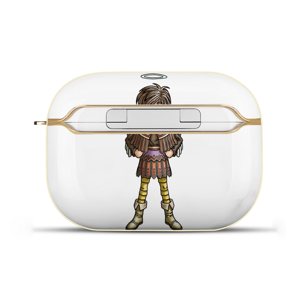 （画像用） ドラゴンクエスト Doragon Kuesuto Dragon Quest 【AirPods Pro用】ハードシェル保護ケース｜耐衝撃・防指紋・カラビナ付き商品仕様