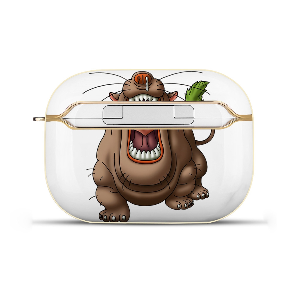 （画像用） ドラゴンクエスト Doragon Kuesuto Dragon Quest 【AirPods Pro用】ハードシェル保護ケース｜耐衝撃・防指紋・カラビナ付き商品仕様