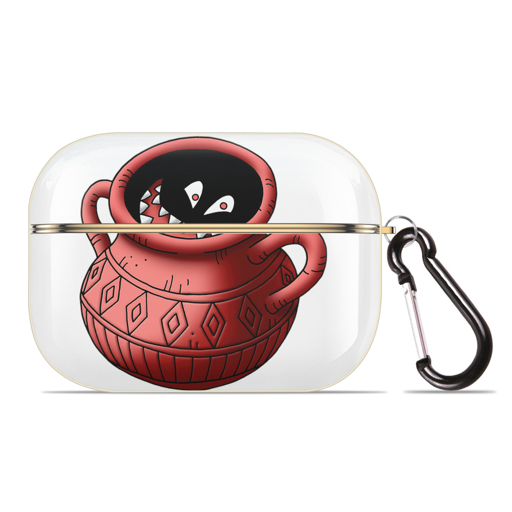 （画像用） ドラゴンクエスト Doragon Kuesuto Dragon Quest 【AirPods Pro用】ハードシェル保護ケース｜耐衝撃・防指紋・カラビナ付き商品仕様