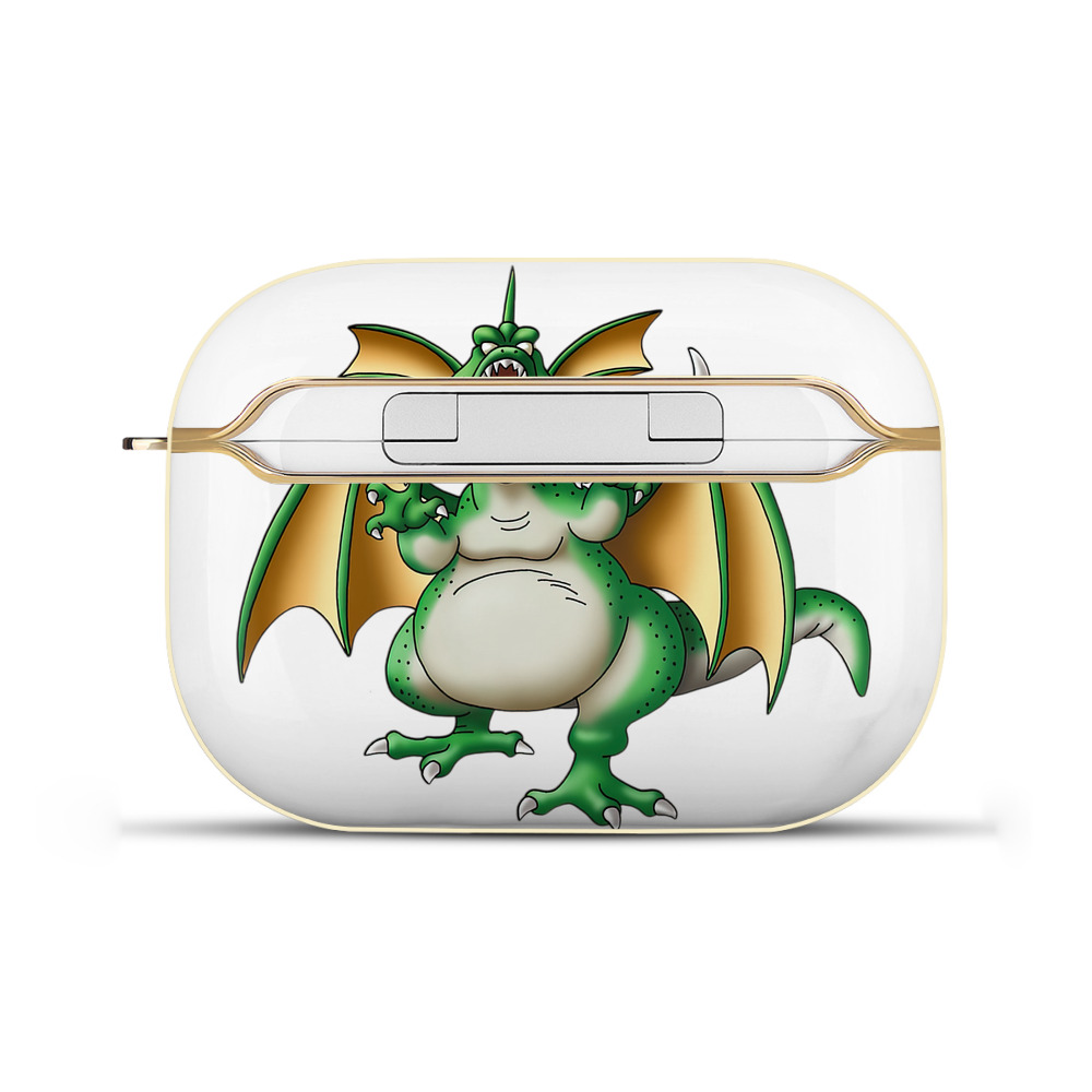 （画像用） ドラゴンクエスト Doragon Kuesuto Dragon Quest 【AirPods Pro用】ハードシェル保護ケース｜耐衝撃・防指紋・カラビナ付き商品仕様