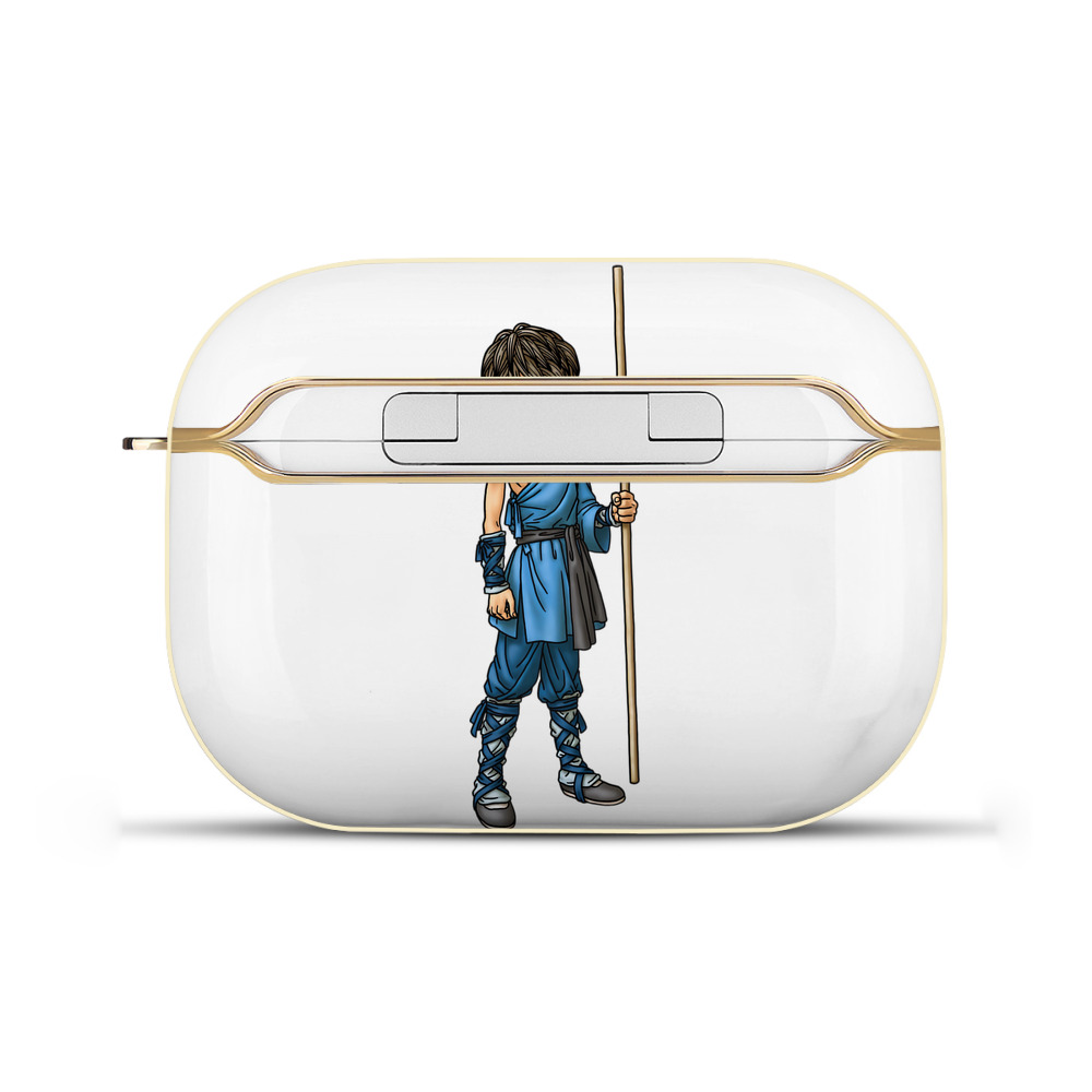 （画像用） ドラゴンクエスト Doragon Kuesuto Dragon Quest 【AirPods Pro用】ハードシェル保護ケース｜耐衝撃・防指紋・カラビナ付き商品仕様