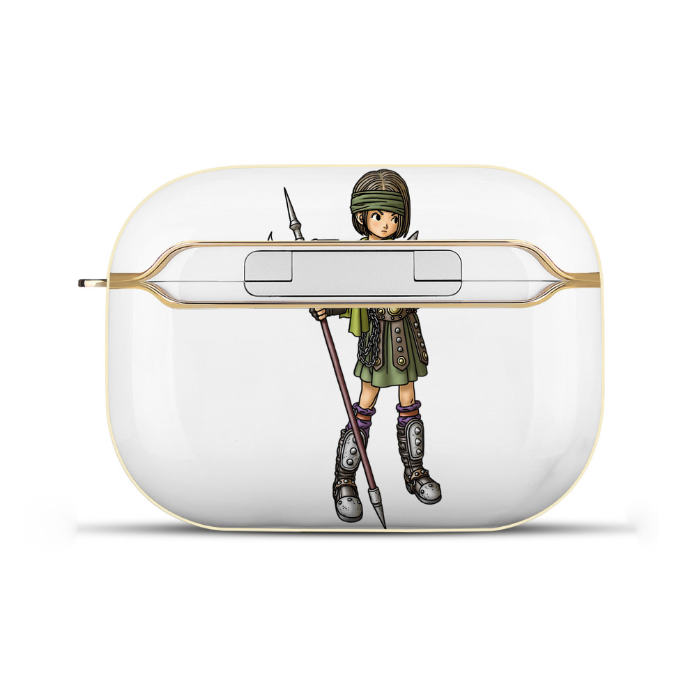 （画像用） ドラゴンクエスト Doragon Kuesuto Dragon Quest 【AirPods Pro用】ハードシェル保護ケース｜耐衝撃・防指紋・カラビナ付き商品仕様