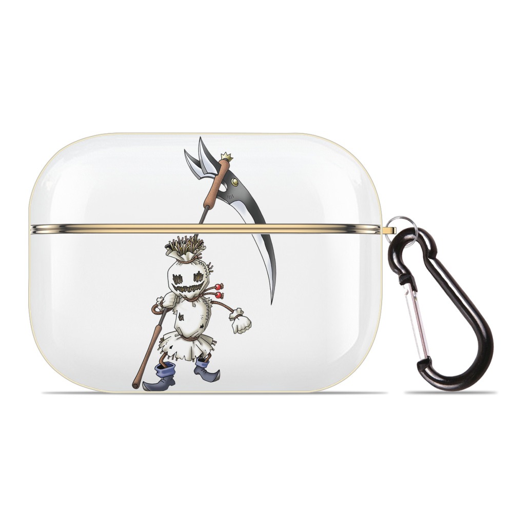 （画像用） ドラゴンクエスト Doragon Kuesuto Dragon Quest 【AirPods Pro用】ハードシェル保護ケース｜耐衝撃・防指紋・カラビナ付き商品仕様
