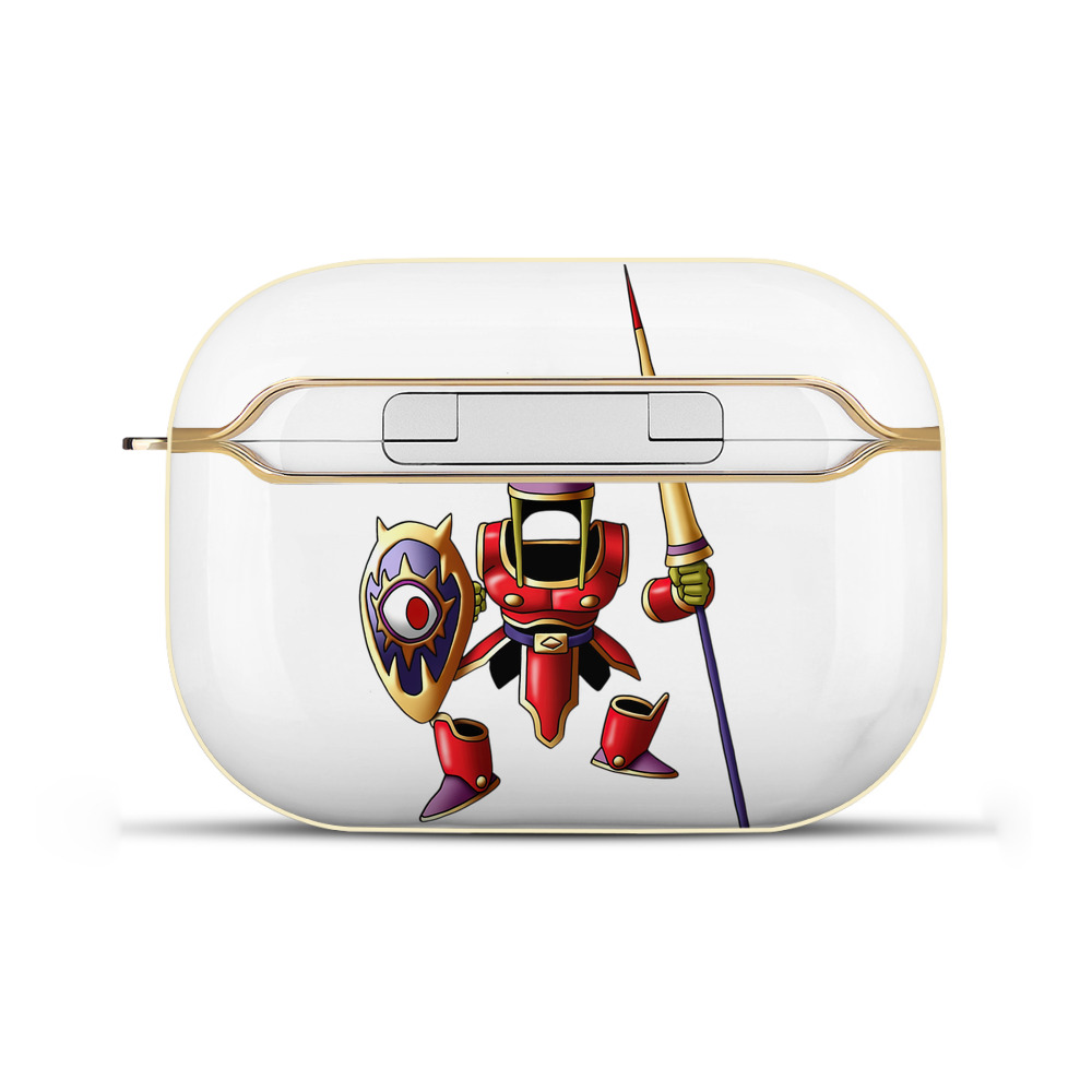 （画像用） ドラゴンクエスト Doragon Kuesuto Dragon Quest 【AirPods Pro用】ハードシェル保護ケース｜耐衝撃・防指紋・カラビナ付き商品仕様
