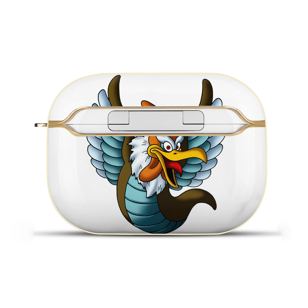 （画像用） ドラゴンクエスト Doragon Kuesuto Dragon Quest 【AirPods Pro用】ハードシェル保護ケース｜耐衝撃・防指紋・カラビナ付き商品仕様