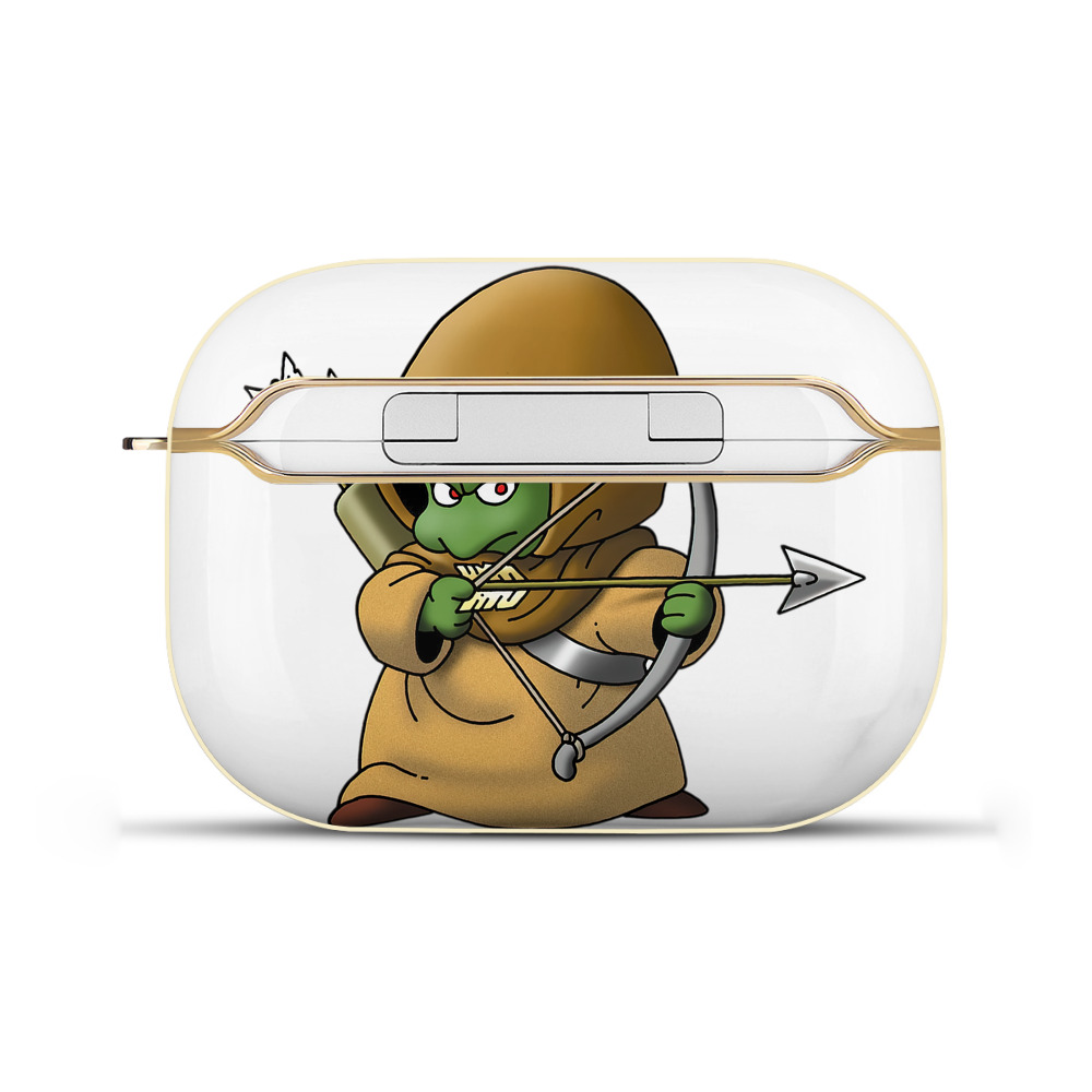 （画像用） ドラゴンクエスト Doragon Kuesuto Dragon Quest 【AirPods Pro用】ハードシェル保護ケース｜耐衝撃・防指紋・カラビナ付き商品仕様