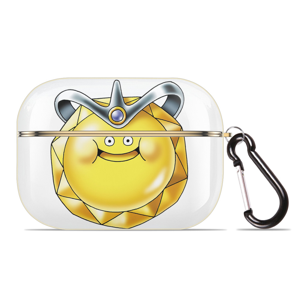 （画像用） ドラゴンクエスト Doragon Kuesuto Dragon Quest 【AirPods Pro用】ハードシェル保護ケース｜耐衝撃・防指紋・カラビナ付き商品仕様