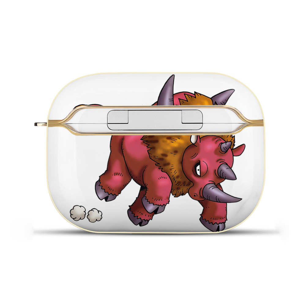 （画像用） ドラゴンクエスト Doragon Kuesuto Dragon Quest 【AirPods Pro用】ハードシェル保護ケース｜耐衝撃・防指紋・カラビナ付き商品仕様