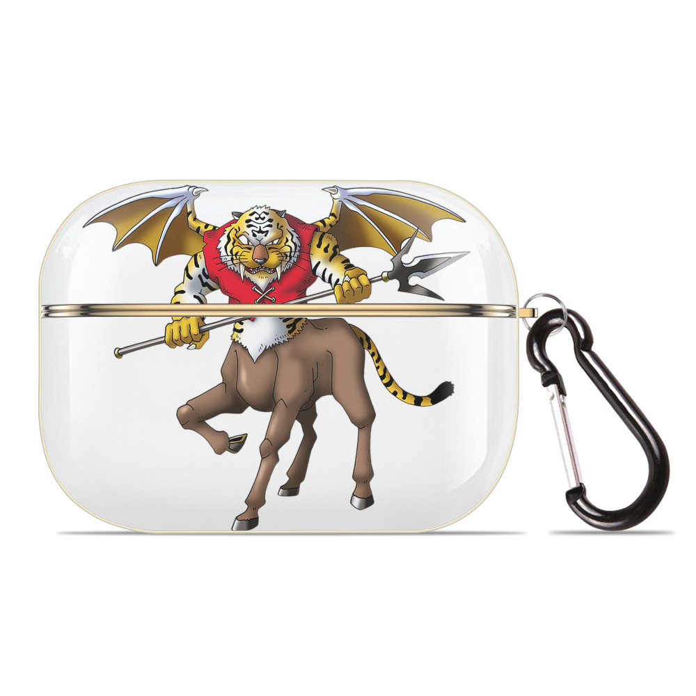 （画像用） ドラゴンクエスト Doragon Kuesuto Dragon Quest 【AirPods Pro用】ハードシェル保護ケース｜耐衝撃・防指紋・カラビナ付き商品仕様