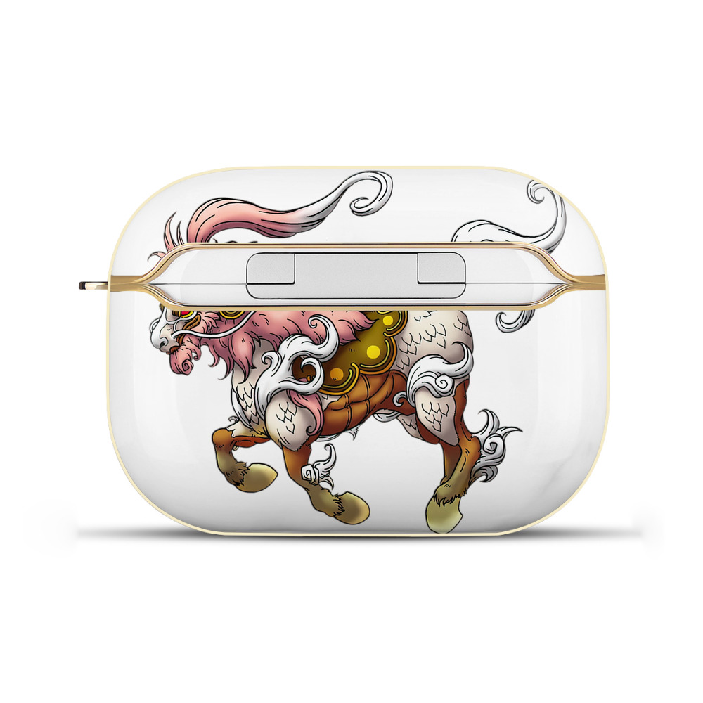 （画像用） ドラゴンクエスト Doragon Kuesuto Dragon Quest 【AirPods Pro用】ハードシェル保護ケース｜耐衝撃・防指紋・カラビナ付き商品仕様