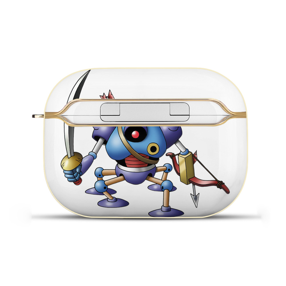 （画像用） ドラゴンクエスト Doragon Kuesuto Dragon Quest 【AirPods Pro用】ハードシェル保護ケース｜耐衝撃・防指紋・カラビナ付き商品仕様