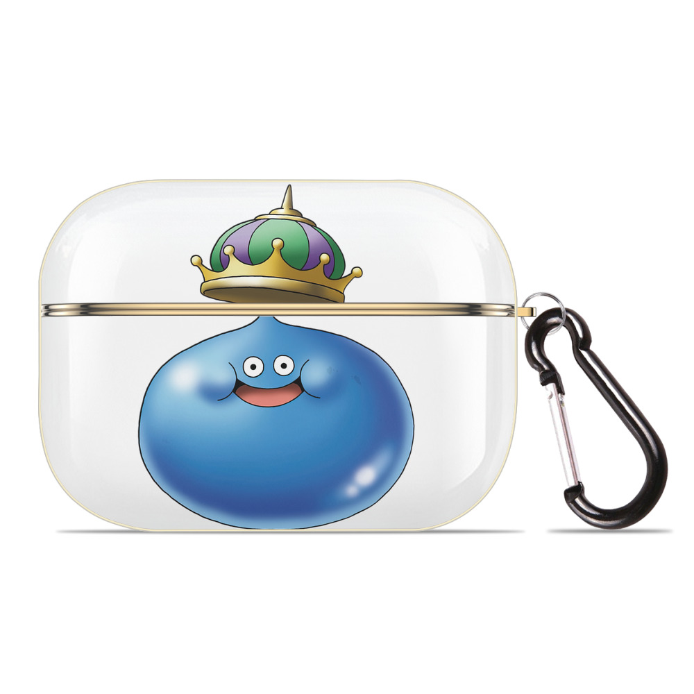 （画像用） ドラゴンクエスト Doragon Kuesuto Dragon Quest 【AirPods Pro用】ハードシェル保護ケース｜耐衝撃・防指紋・カラビナ付き商品仕様