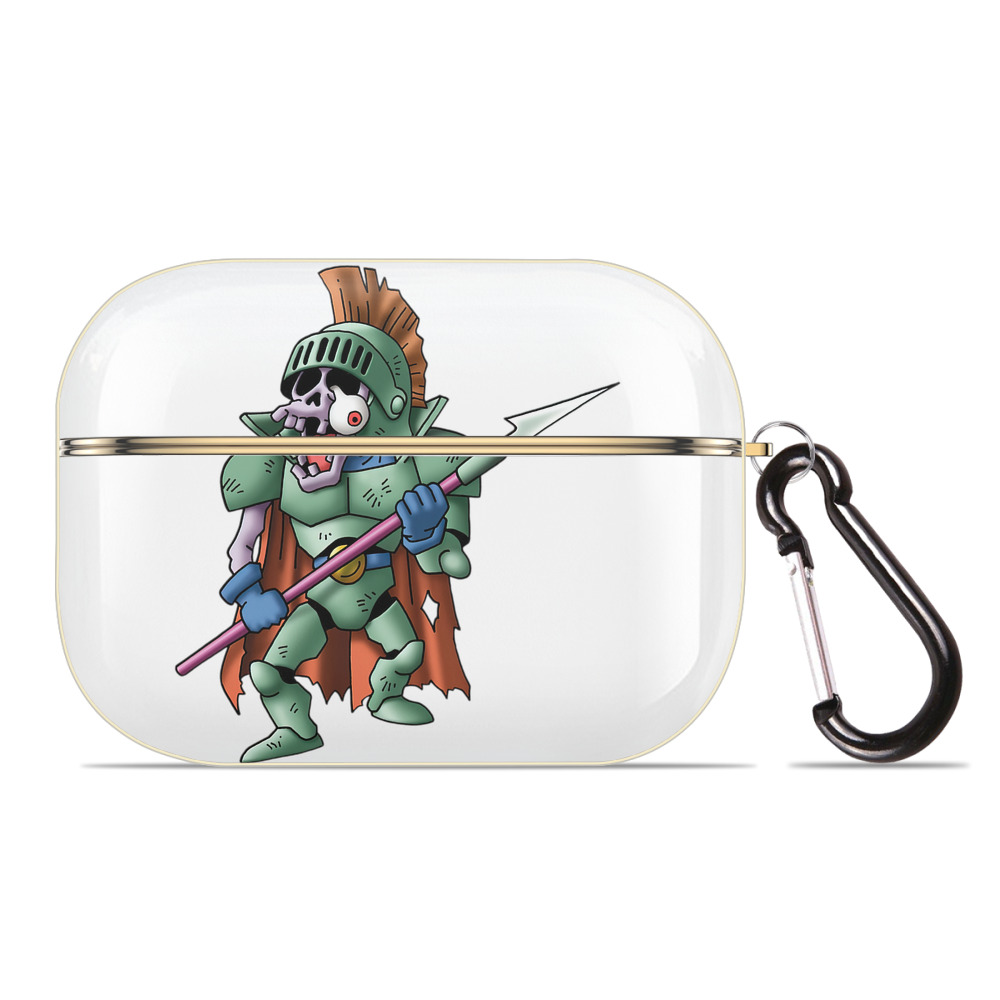 （画像用） ドラゴンクエスト Doragon Kuesuto Dragon Quest 【AirPods Pro用】ハードシェル保護ケース｜耐衝撃・防指紋・カラビナ付き商品仕様