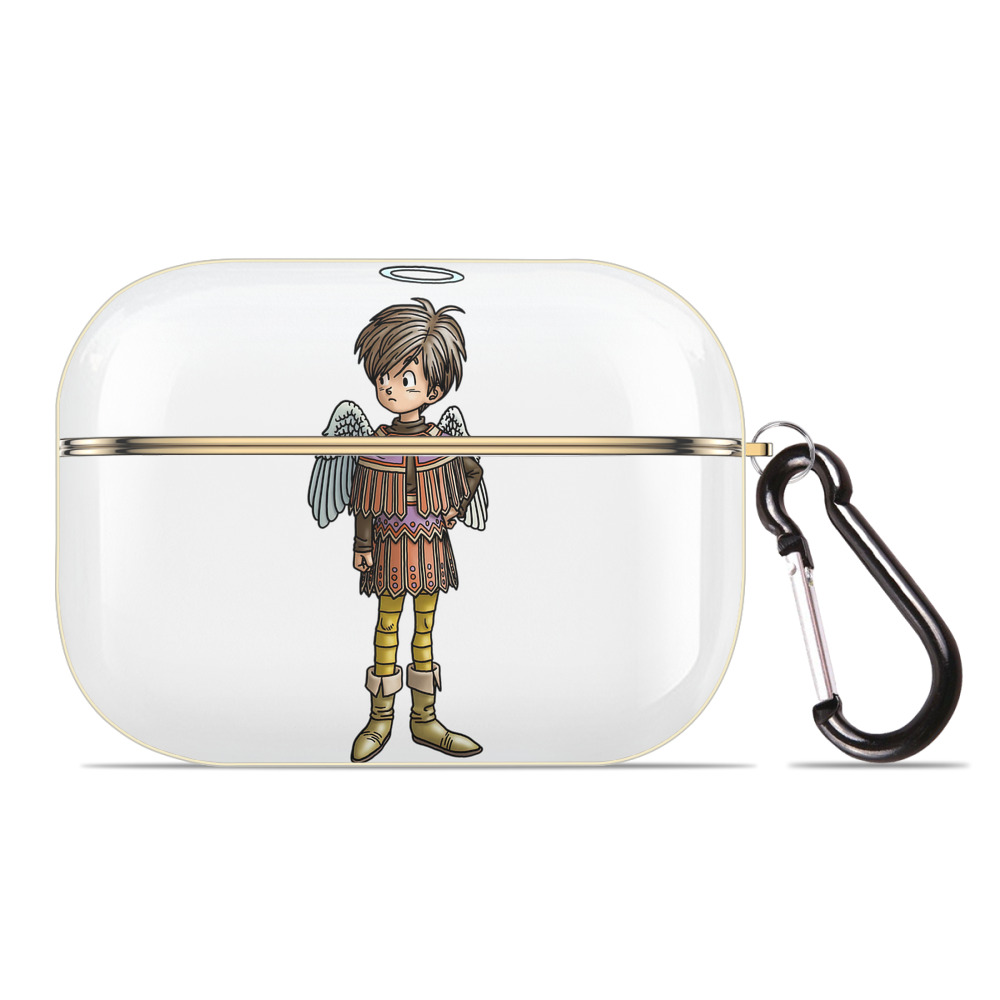 （画像用） ドラゴンクエスト Doragon Kuesuto Dragon Quest 【AirPods Pro用】ハードシェル保護ケース｜耐衝撃・防指紋・カラビナ付き商品仕様