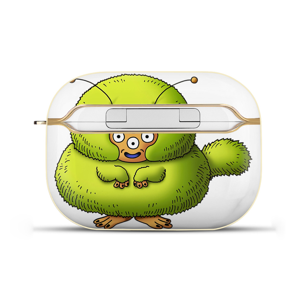 （画像用） ドラゴンクエスト Doragon Kuesuto Dragon Quest 【AirPods Pro用】ハードシェル保護ケース｜耐衝撃・防指紋・カラビナ付き商品仕様
