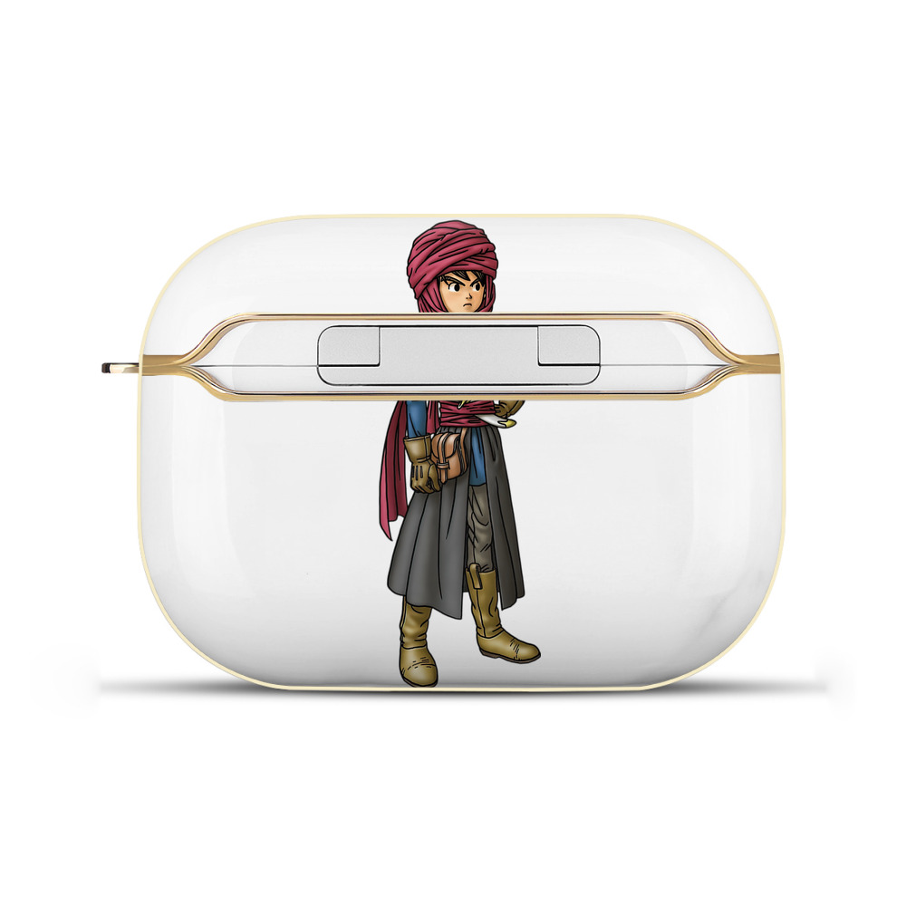（画像用） ドラゴンクエスト Doragon Kuesuto Dragon Quest 【AirPods Pro用】ハードシェル保護ケース｜耐衝撃・防指紋・カラビナ付き商品仕様