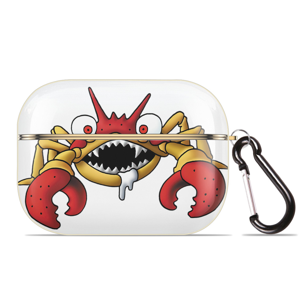 （画像用） ドラゴンクエスト Doragon Kuesuto Dragon Quest 【AirPods Pro用】ハードシェル保護ケース｜耐衝撃・防指紋・カラビナ付き商品仕様
