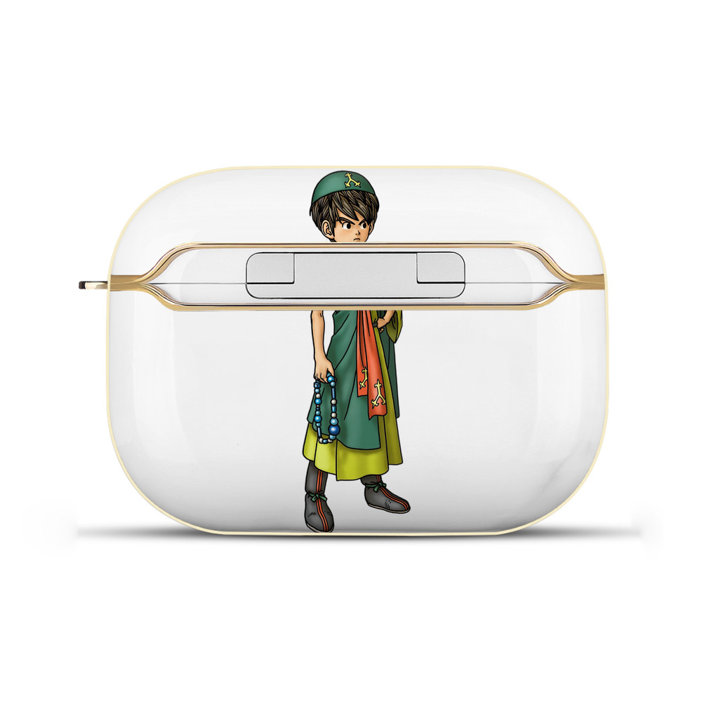 （画像用） ドラゴンクエスト Doragon Kuesuto Dragon Quest 【AirPods Pro用】ハードシェル保護ケース｜耐衝撃・防指紋・カラビナ付き商品仕様