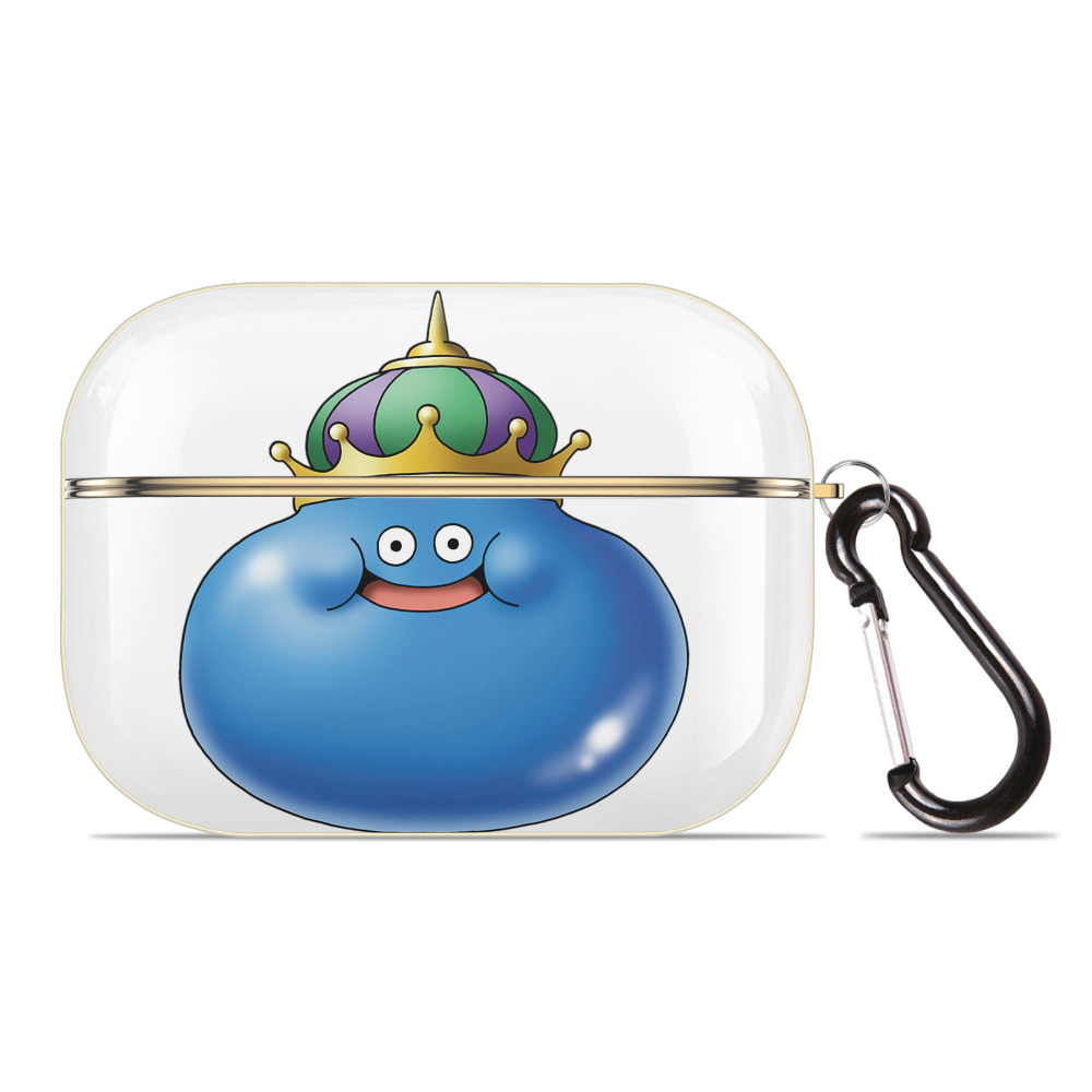 （画像用） ドラゴンクエスト Doragon Kuesuto Dragon Quest 【AirPods Pro用】ハードシェル保護ケース｜耐衝撃・防指紋・カラビナ付き商品仕様