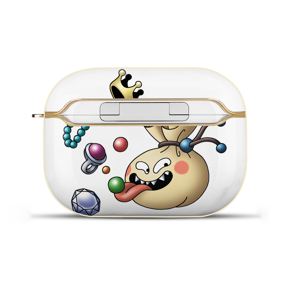 （画像用） ドラゴンクエスト Doragon Kuesuto Dragon Quest 【AirPods Pro用】ハードシェル保護ケース｜耐衝撃・防指紋・カラビナ付き商品仕様