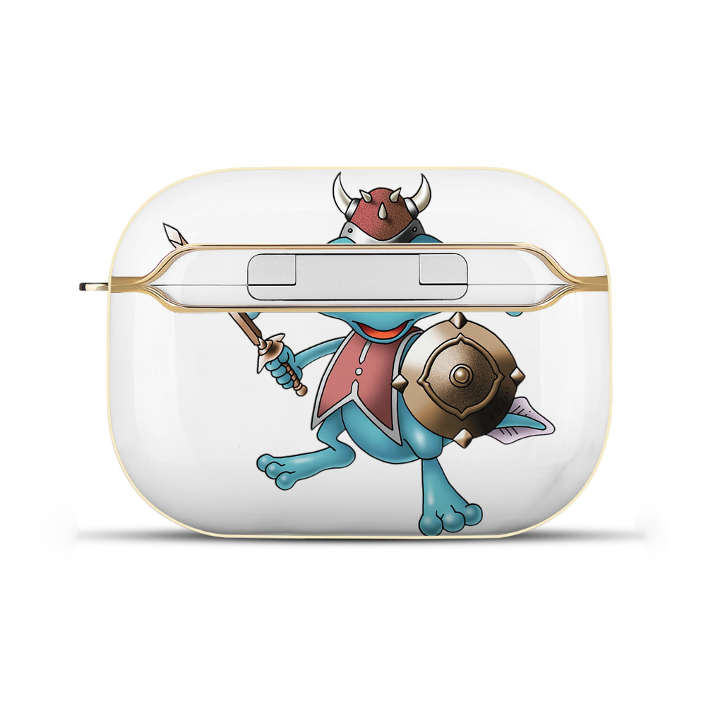 （画像用） ドラゴンクエスト Doragon Kuesuto Dragon Quest 【AirPods Pro用】ハードシェル保護ケース｜耐衝撃・防指紋・カラビナ付き商品仕様