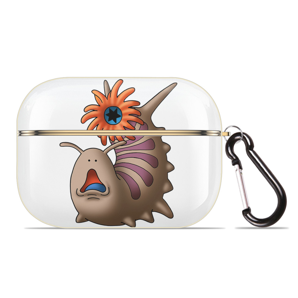 （画像用） ドラゴンクエスト Doragon Kuesuto Dragon Quest 【AirPods Pro用】ハードシェル保護ケース｜耐衝撃・防指紋・カラビナ付き商品仕様