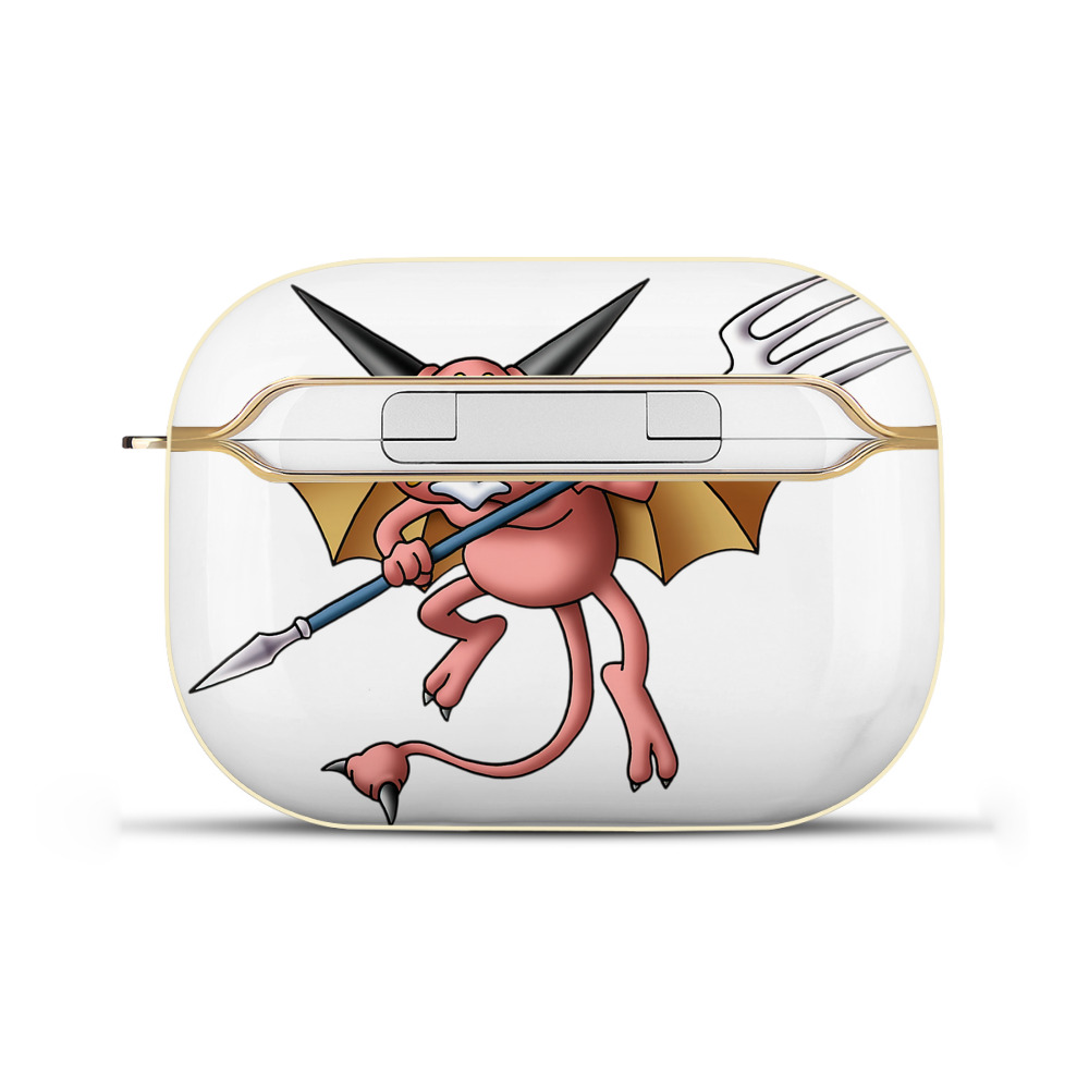 （画像用） ドラゴンクエスト Doragon Kuesuto Dragon Quest 【AirPods Pro用】ハードシェル保護ケース｜耐衝撃・防指紋・カラビナ付き商品仕様