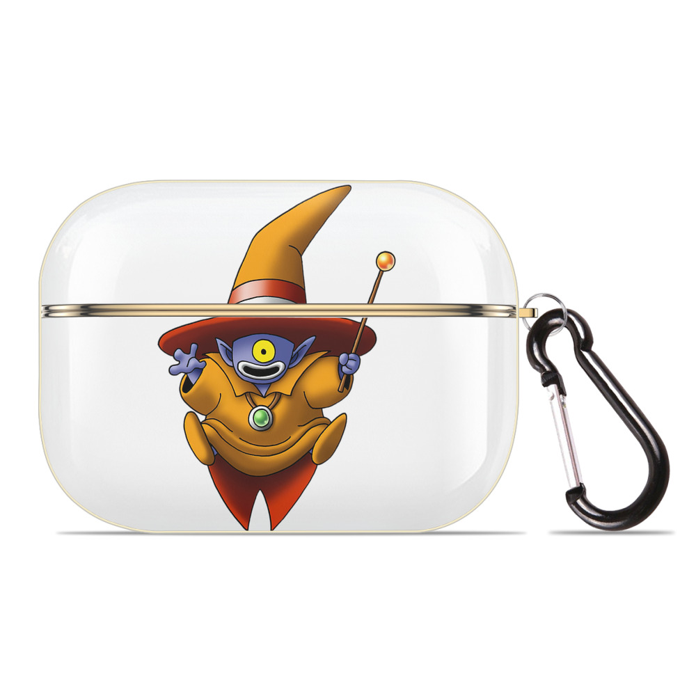 （画像用） ドラゴンクエスト Doragon Kuesuto Dragon Quest 【AirPods Pro用】ハードシェル保護ケース｜耐衝撃・防指紋・カラビナ付き商品仕様