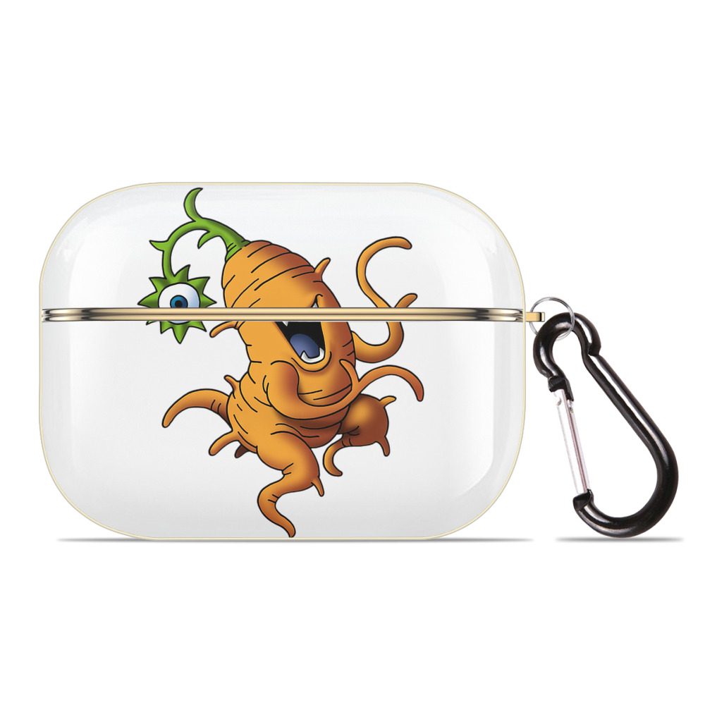 （画像用） ドラゴンクエスト Doragon Kuesuto Dragon Quest 【AirPods Pro用】ハードシェル保護ケース｜耐衝撃・防指紋・カラビナ付き商品仕様